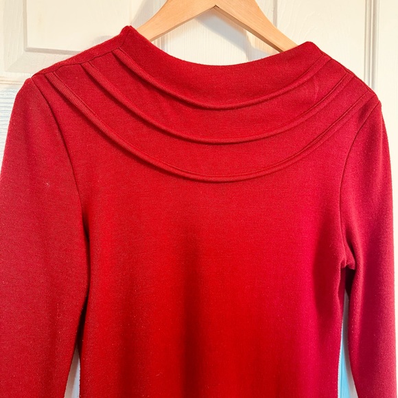 Narcissist design Co. women’s Medium Long Sleeve Red dress - Picture 3 of 5